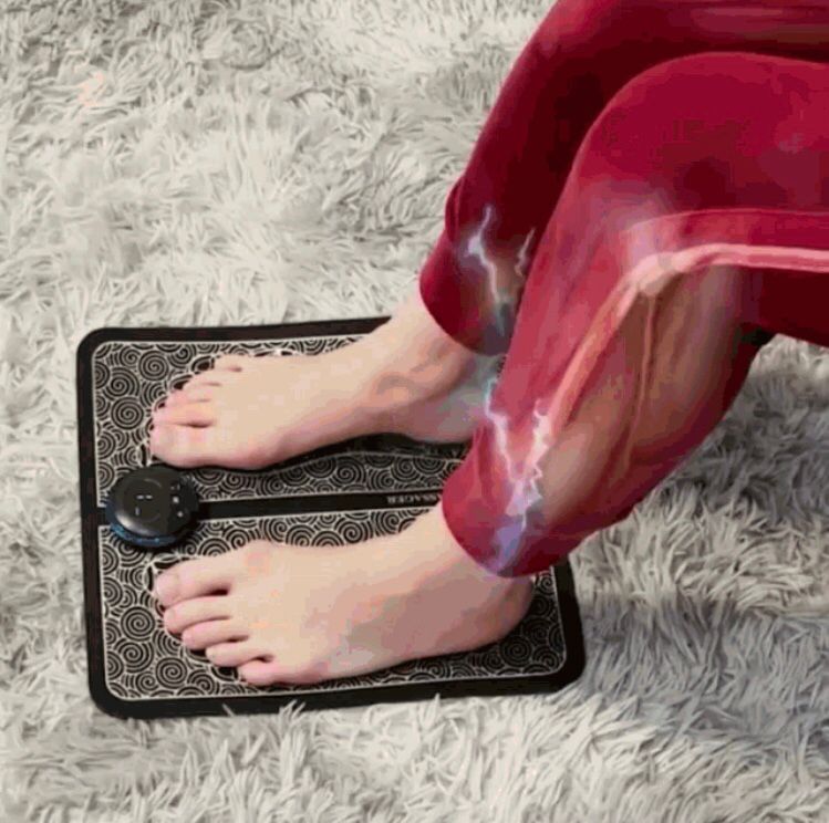 Tapis Masseur EMS â Soulage vos douleurs de jambes et relance la circulation